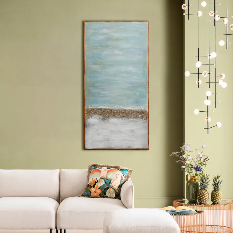 KARE Design Wanddecoratie | Kasten<Acrylschilderij Abstract Horizon 200x100cm