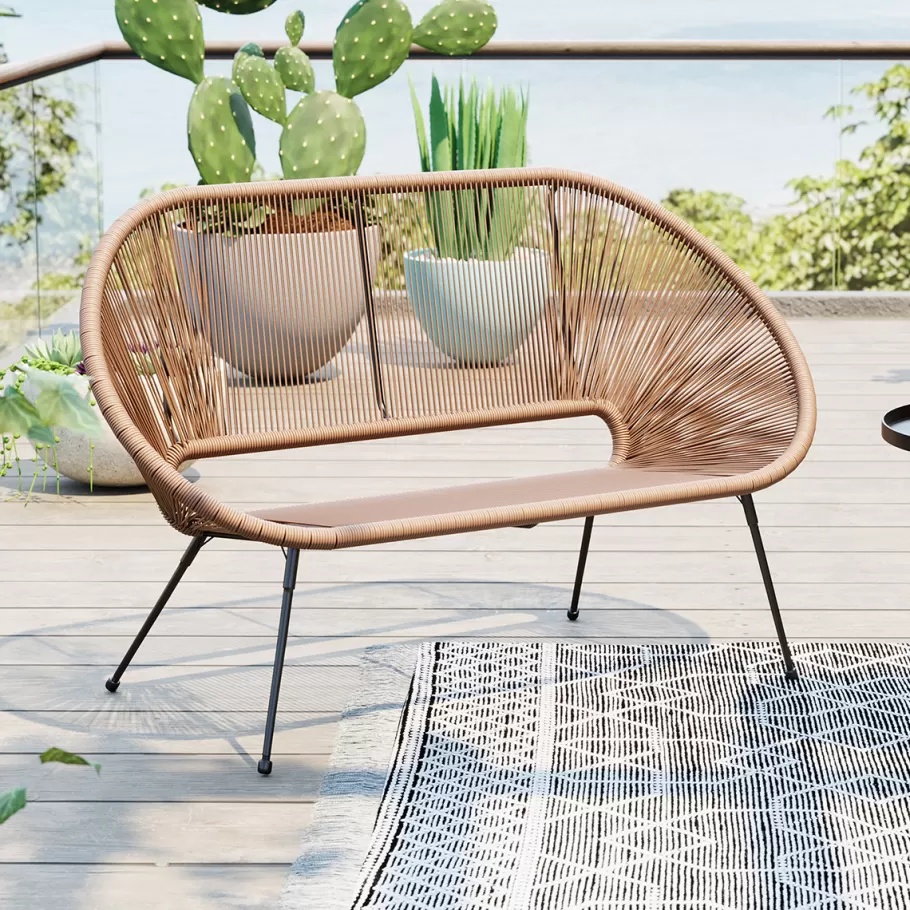 KARE Design Kasten | Tuinmeubelen<Bank Acapulco Nature