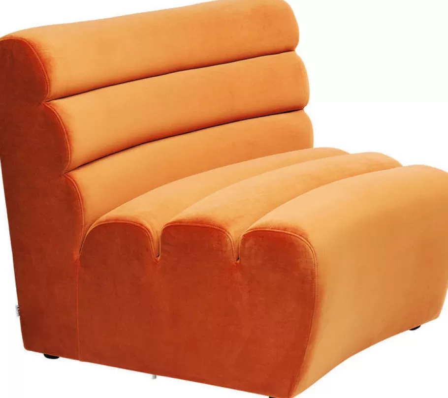 KARE Design Kasten | Tuinmeubelen<Bank Element Wave Oranje