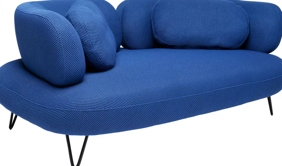 KARE Design Tuinmeubelen | Banken<Bank Peppo 2-Seater Blue 182cm