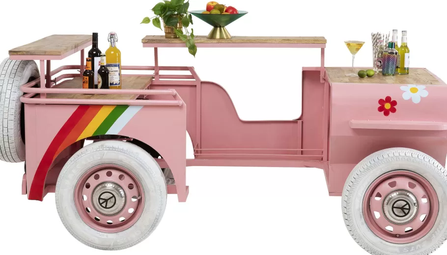 KARE Design Bars | Kasten<Bar Flower Power Auto 241cm