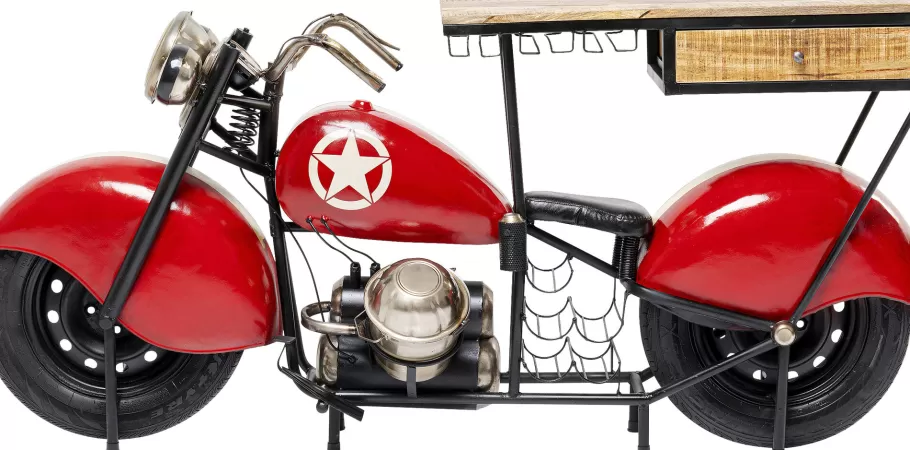 KARE Design Bars | Kasten<Bar Motorbike Red