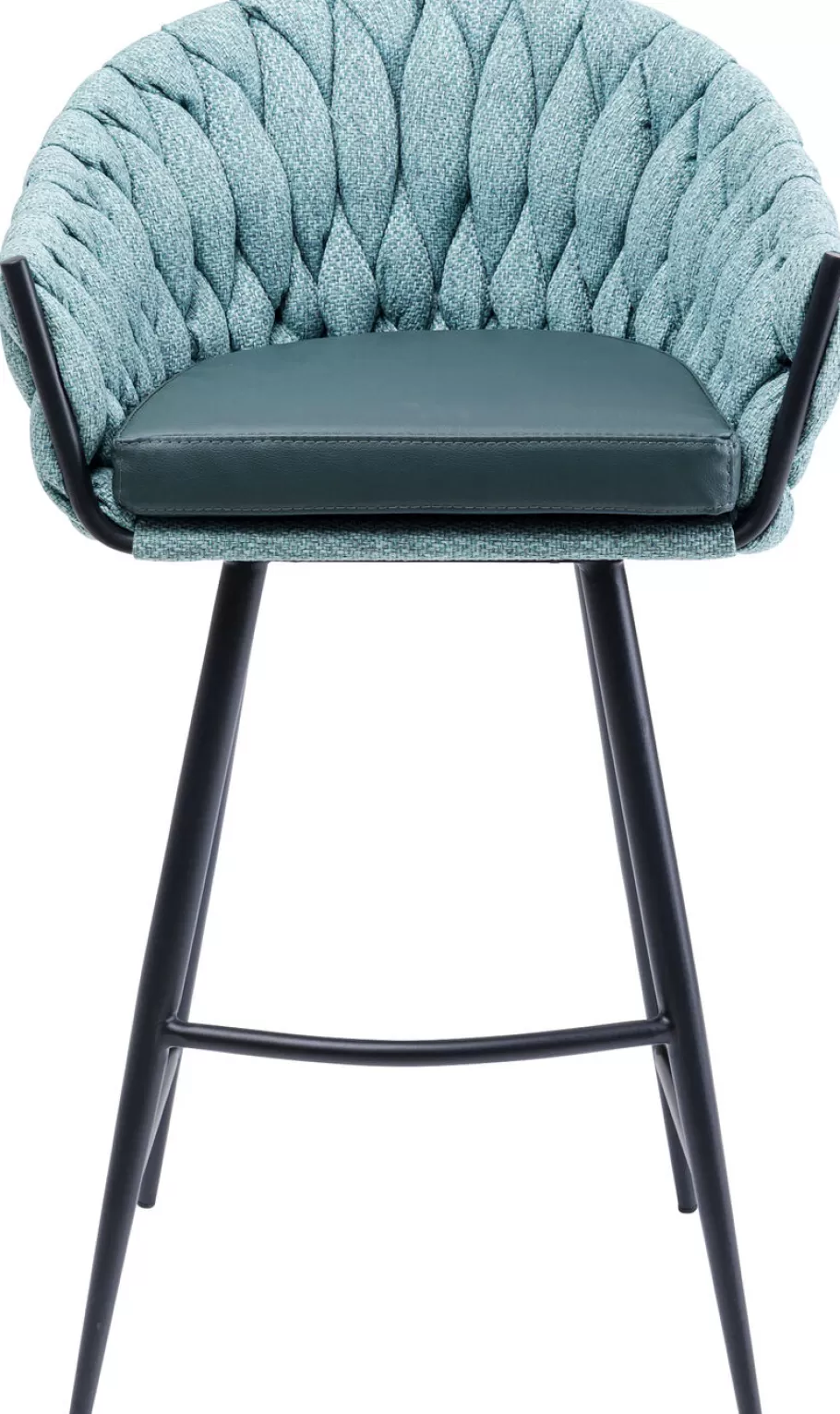 KARE Design Kasten | Stoelen<Barkruk Knot Petrol-Blauw