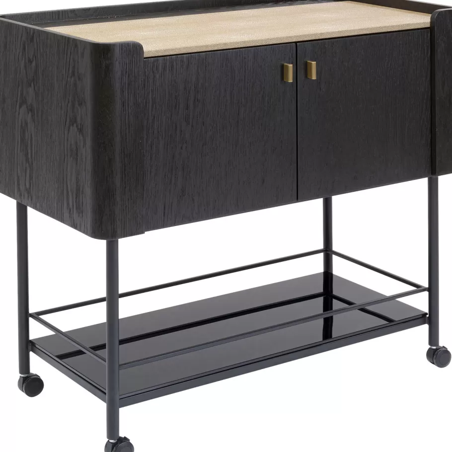 KARE Design Bars | Kasten<Barwagen Milano 93x96cm