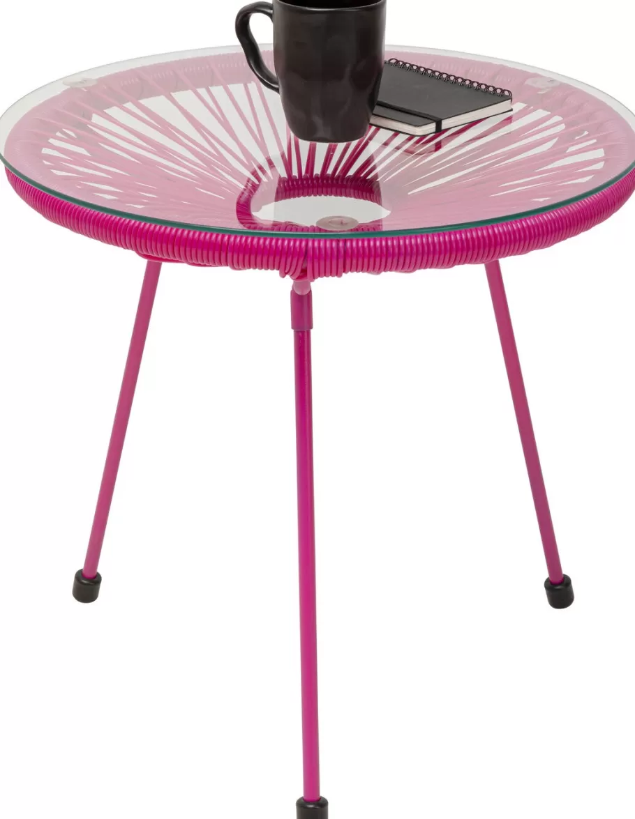 KARE Design Kasten | Tuinmeubelen<Bijzettafel Acapulco Mono Pink