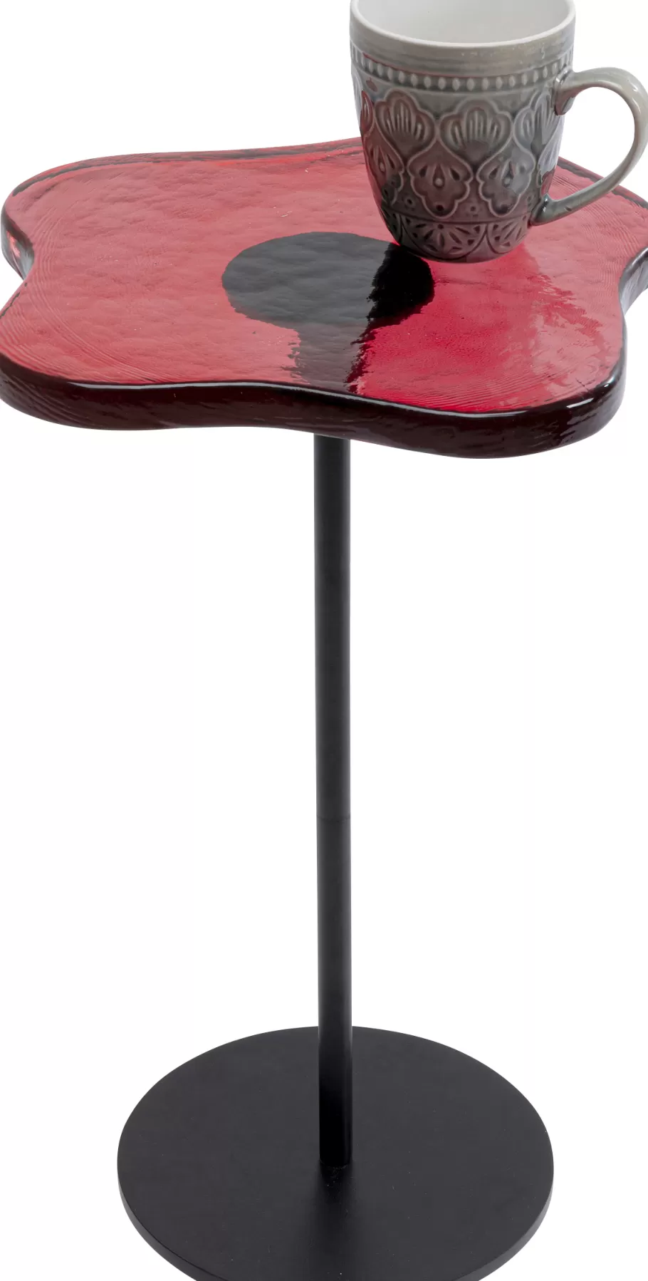 KARE Design Kasten | Tafels<Bijzettafel Lava Red 30cm