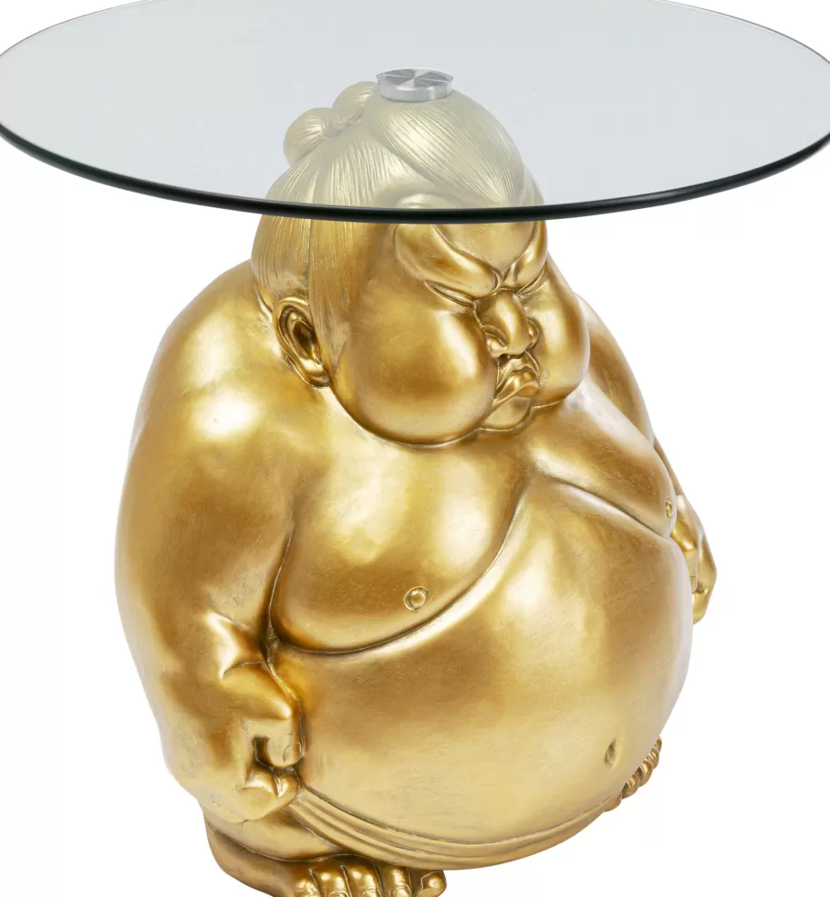 KARE Design Tafels<Bijzettafel Monk Gold Ø54cm