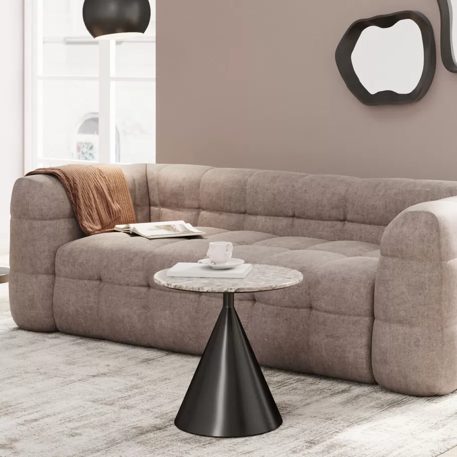 KARE Design Kasten | Tafels<Bijzettafel Rita Black 50cm