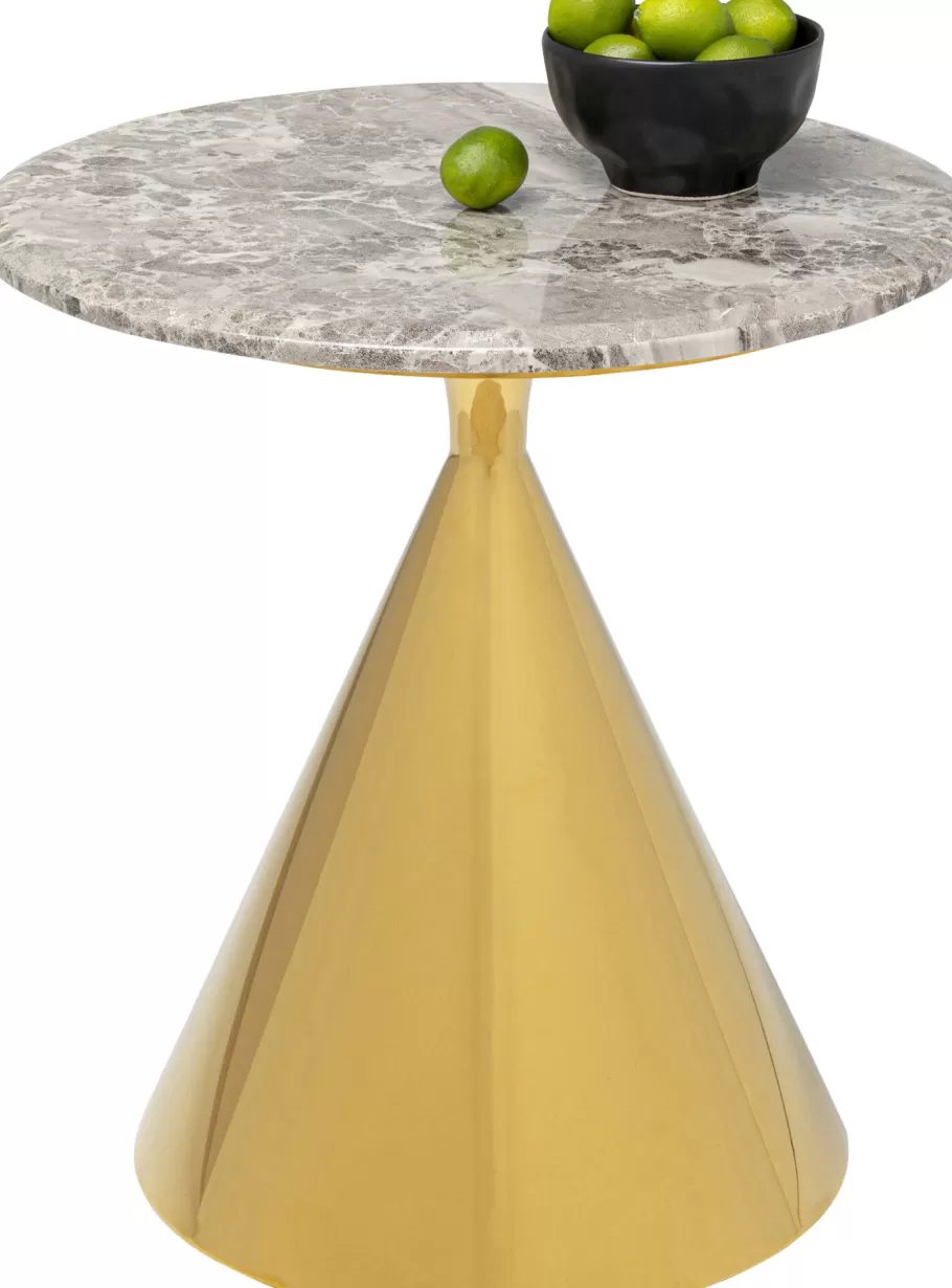 KARE Design Kasten | Tafels<Bijzettafel Rita Gold 50cm