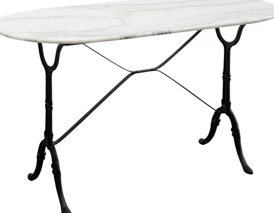 KARE Design Kasten | Tuinmeubelen<Bistro Tafel Kaffeehaus White 120x60cm