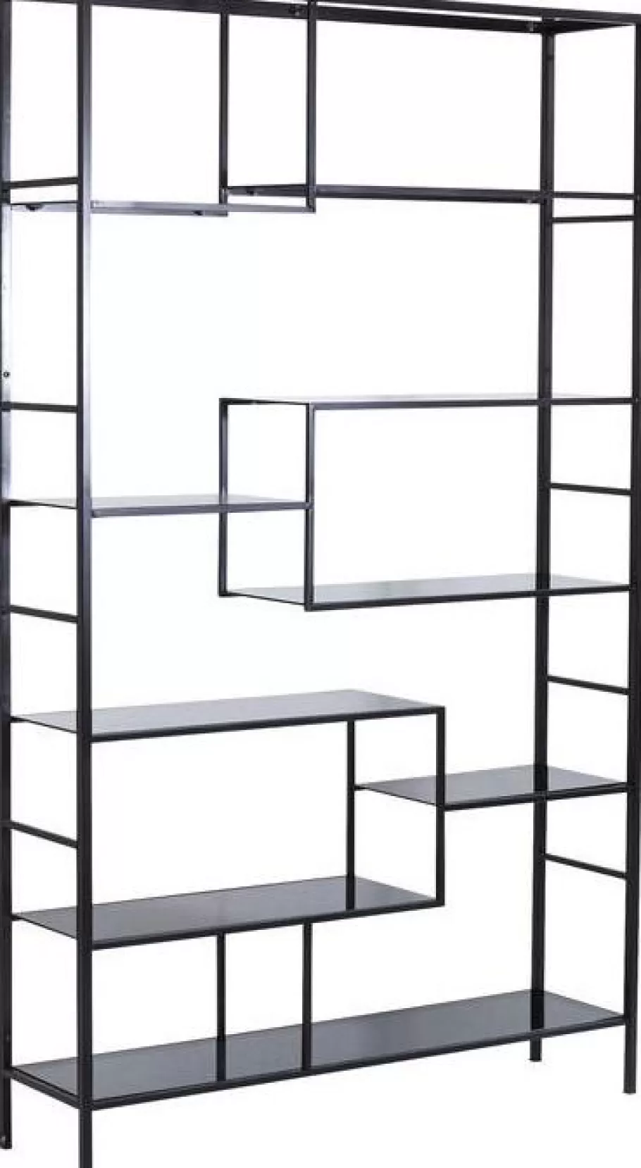 KARE Design Kasten | Tuinmeubelen<Boekenkast Loft Zwart 195x115cm