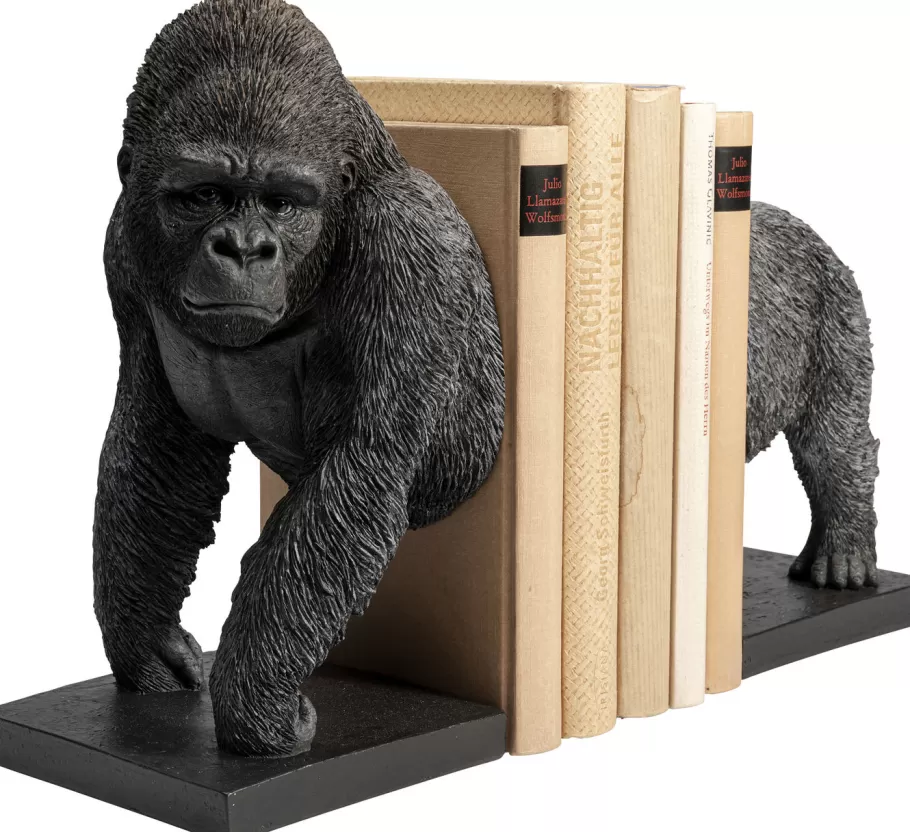 KARE Design Woondecoratie | Kasten<Boekensteun Gorilla (2-delig)