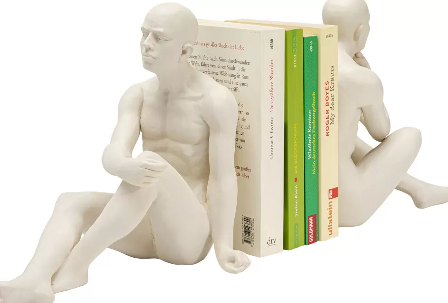 KARE Design Woondecoratie | Kasten<Boekensteun Meditating Man (Set Van 2)