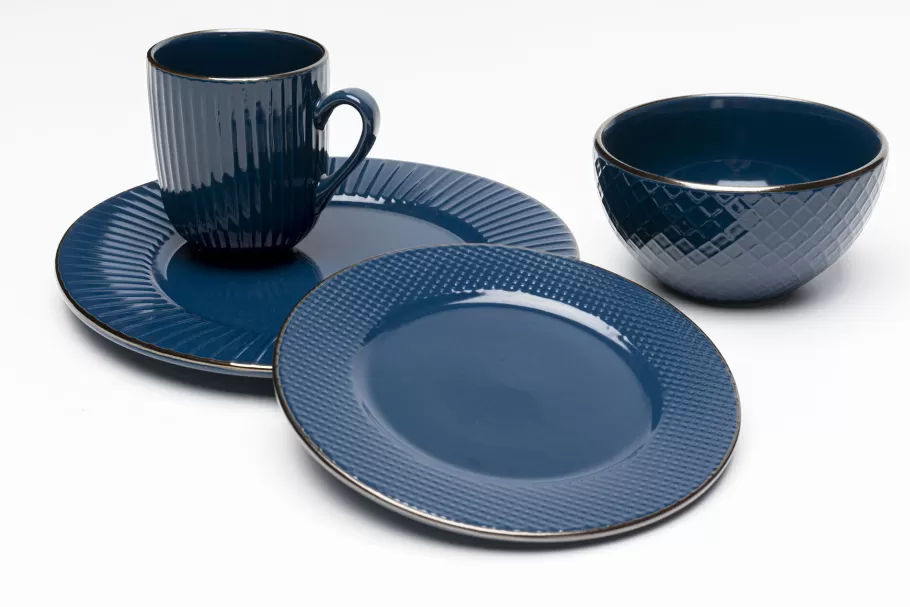 KARE Design Servies & Tafelaccessoires | Kasten<Bord Muse Blue Ø20cm