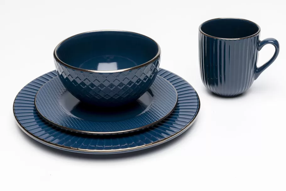 KARE Design Servies & Tafelaccessoires | Kasten<Bord Muse Blue Ø27cm