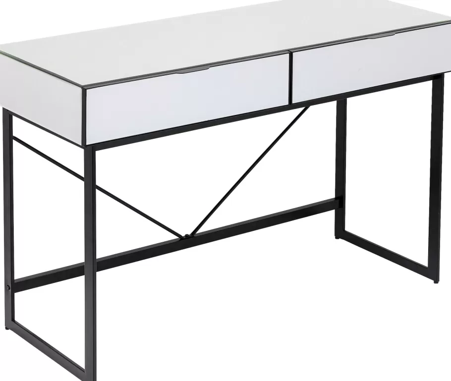 KARE Design Kasten | Tafels<Bureau Soran Black 120x50cm