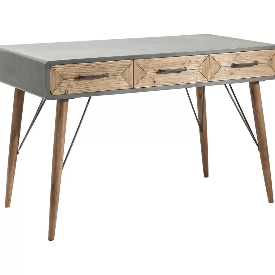 KARE Design Kasten | Tafels<Bureau X Factory 120x60cm 3 Lades