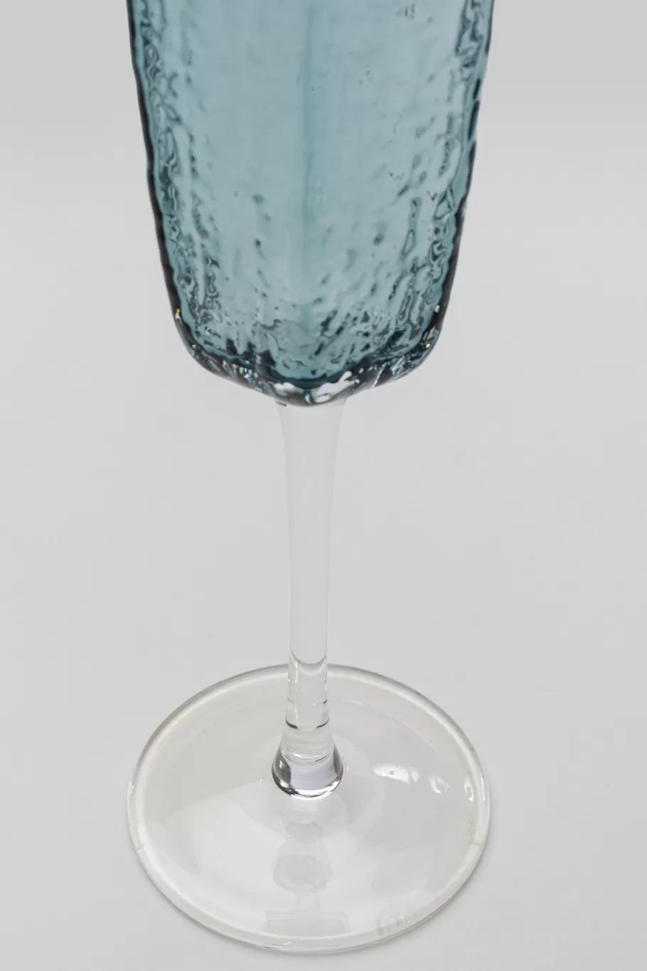 KARE Design Servies & Tafelaccessoires | Kasten<Champagneglas Cascata Blue