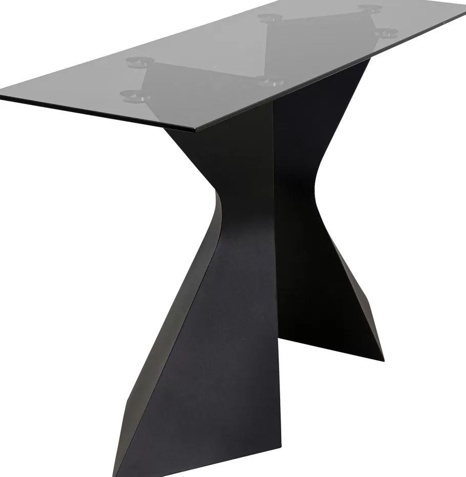 KARE Design Kasten | Lage Kasten & Dressoirs<Console Gloria Zwart 140x81cm