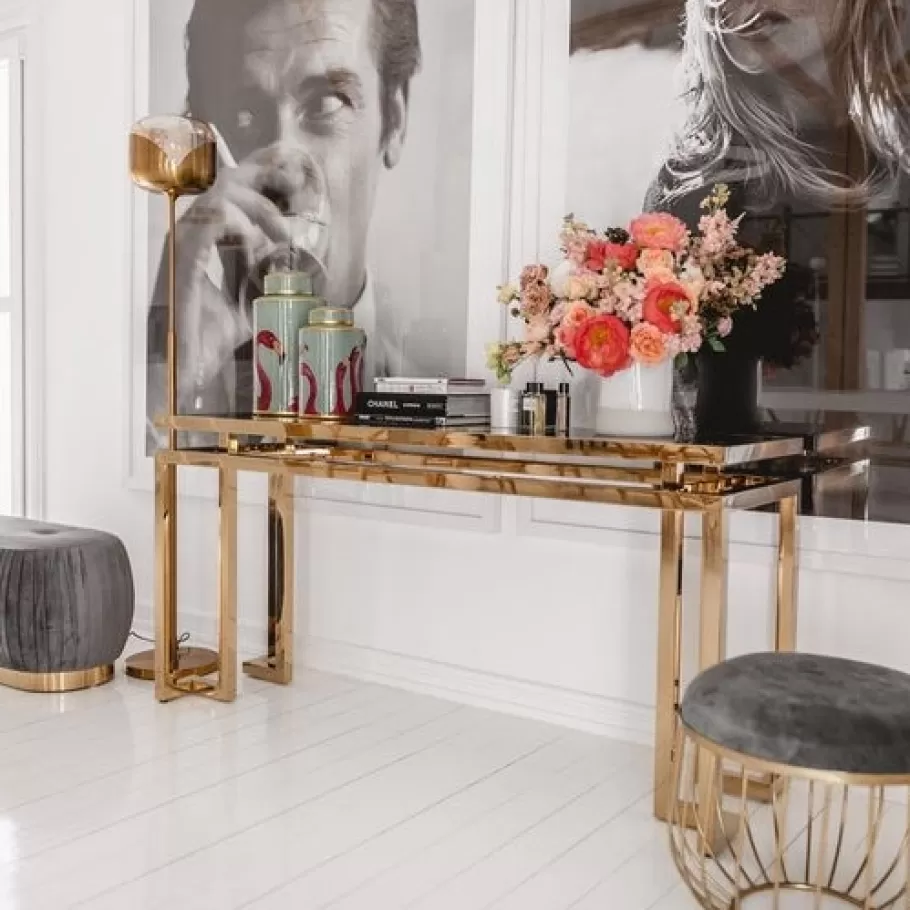 KARE Design Lage Kasten & Dressoirs | Tuinmeubelen<Console Gold Rush