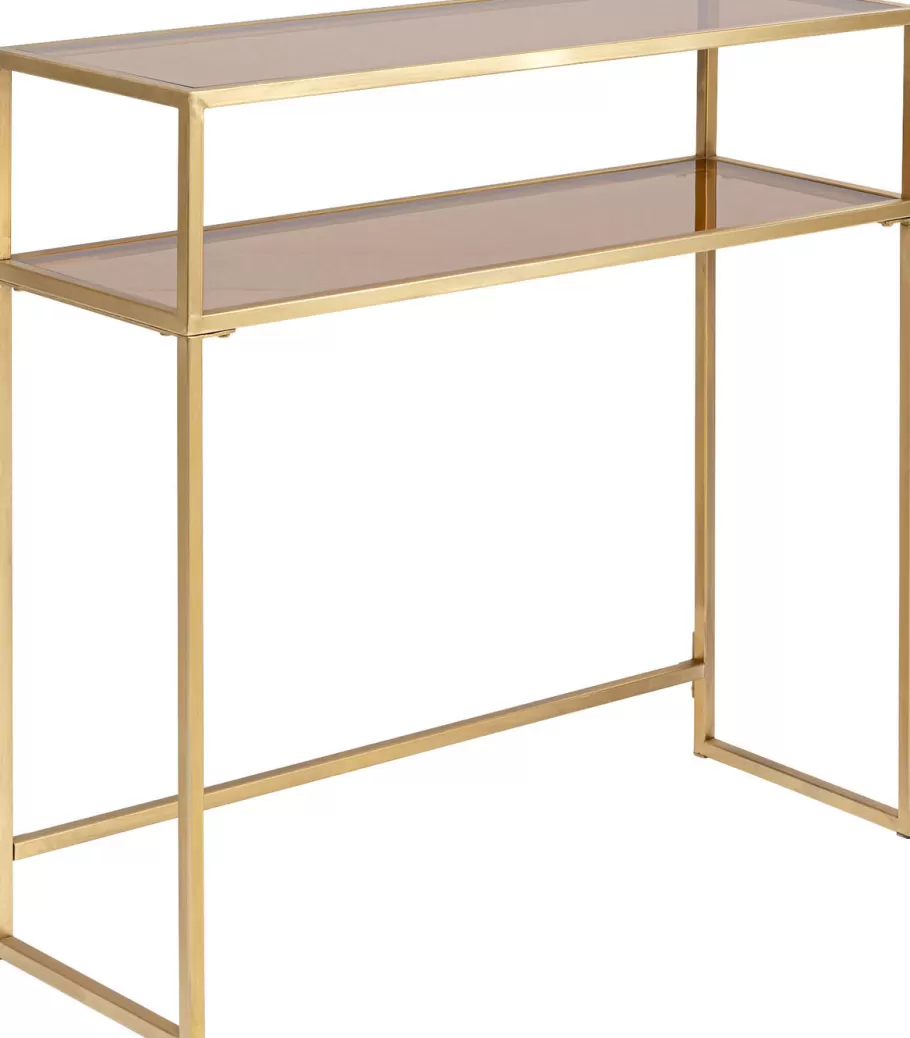 KARE Design Kasten | Lage Kasten & Dressoirs<Console Loft Goud 85x80cm