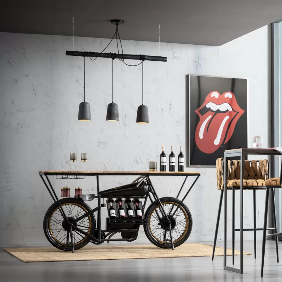 KARE Design Bars | Kasten<Console Motorbike Zwart