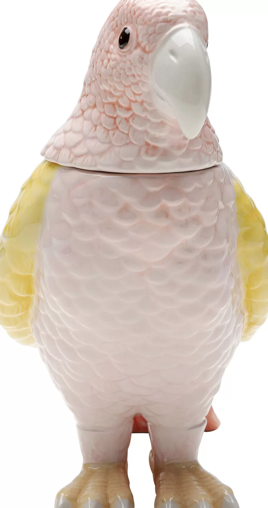 KARE Design Opbergers | Woondecoratie<Deco Kan Exotic Bird Giallo 23cm