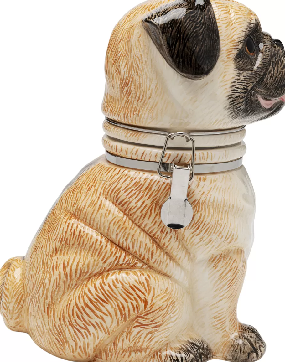 KARE Design Tuinmeubelen<Deco Pot Pug 18cm