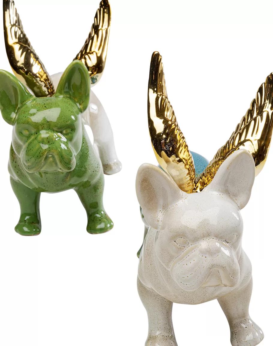 KARE Design Opbergers | Woondecoratie<Decofiguur Angel Wings Dog Assorted