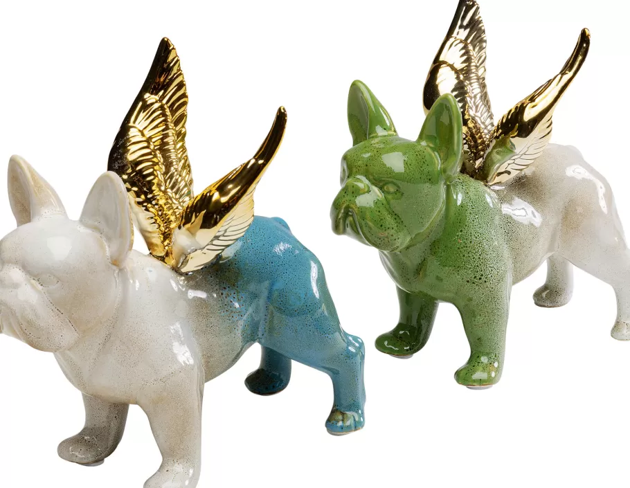 KARE Design Opbergers | Woondecoratie<Decofiguur Angel Wings Dog Assorted