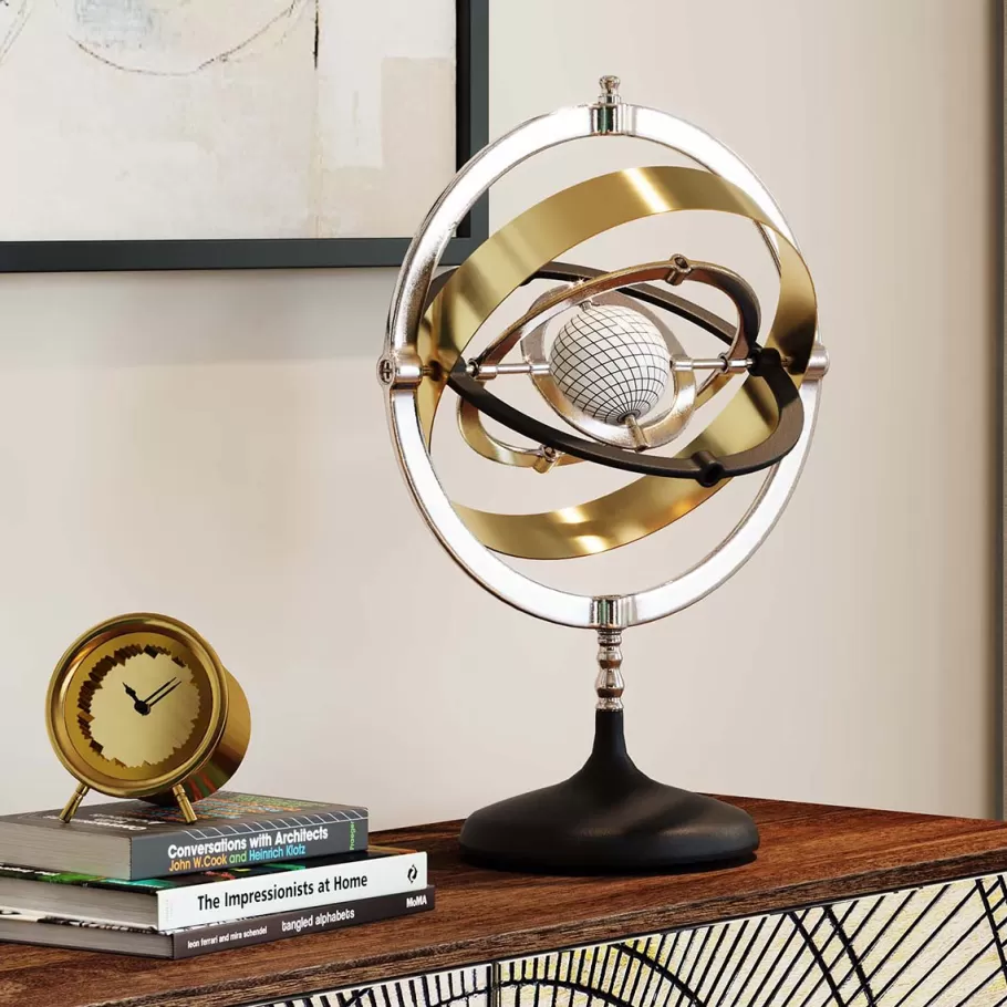 KARE Design Opbergers | Woondecoratie<Decofiguur Armillary 63cm