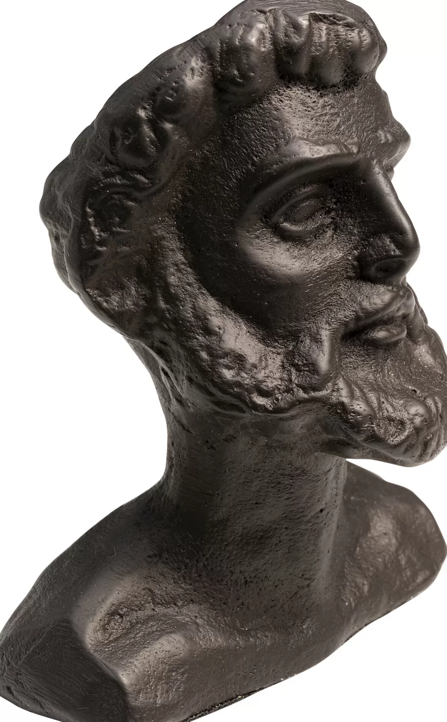 KARE Design Opbergers | Kasten<Decofiguur Bearded Man Anthracite 11cm