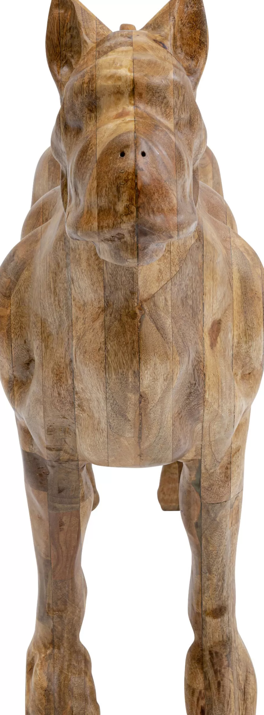 KARE Design Opbergers | Woondecoratie<Decofiguur Bulldog Wood 70x78cm