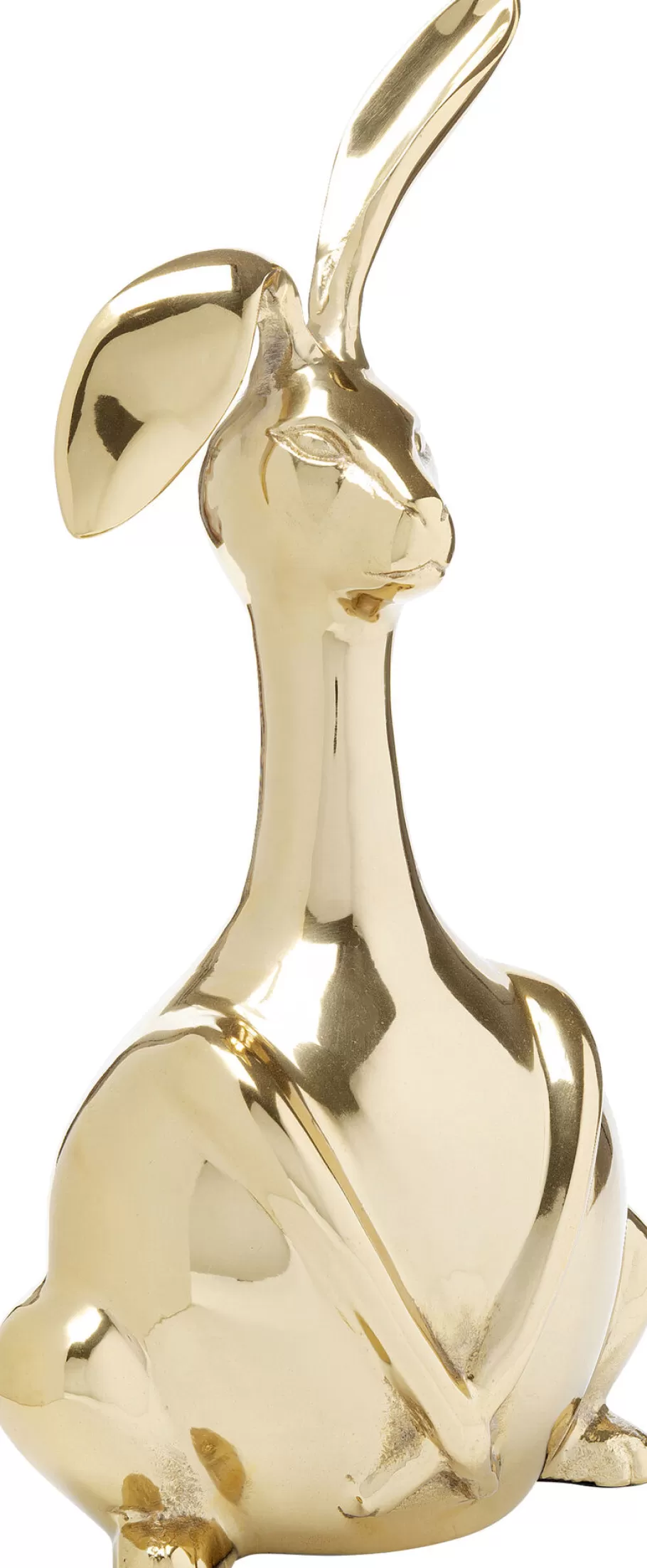 KARE Design Opbergers | Woondecoratie<Decofiguur Bunny Gold 37cm