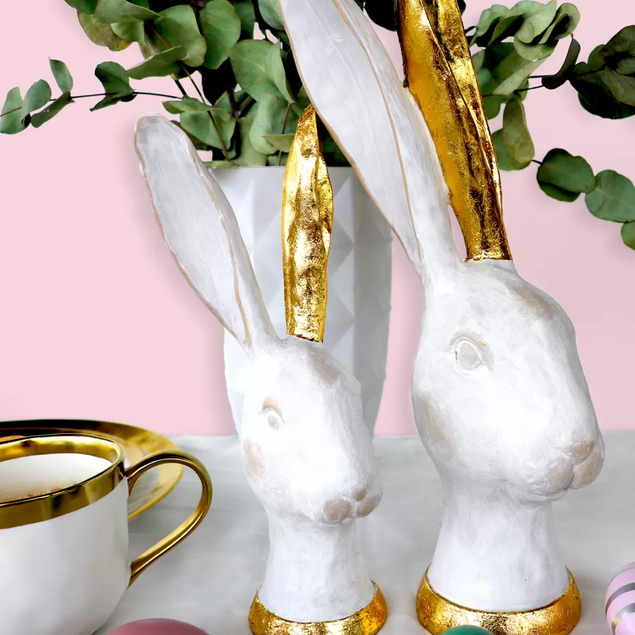 KARE Design Opbergers | Woondecoratie<Decofiguur Bunny Goud 30cm