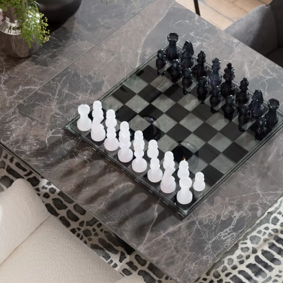 KARE Design Kasten | Tuinmeubelen<Decofiguur Chess Transparent 60x60cm