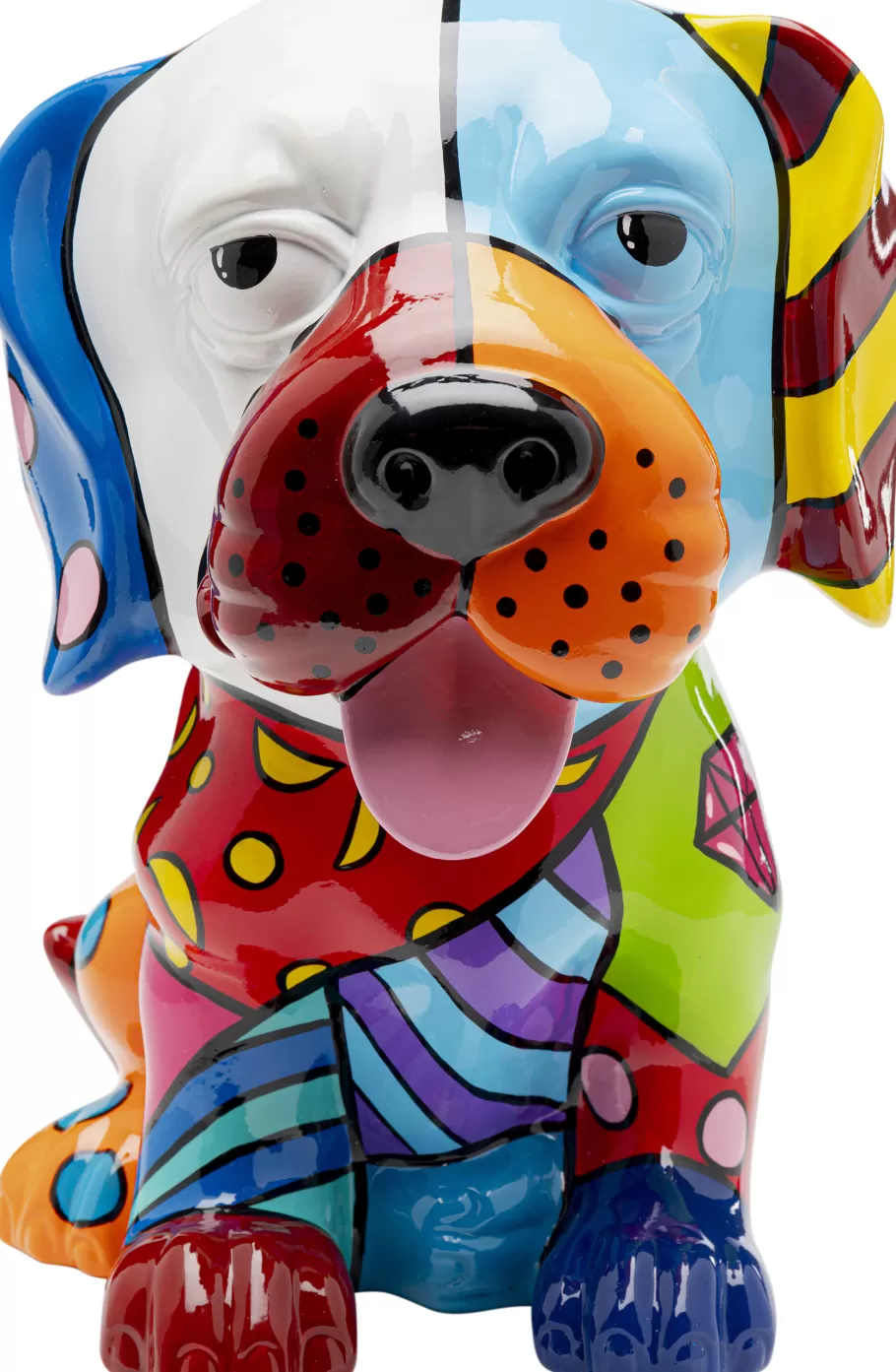 KARE Design Woondecoratie | Tuinmeubelen<Decofiguur Dog Patchwork 35cm