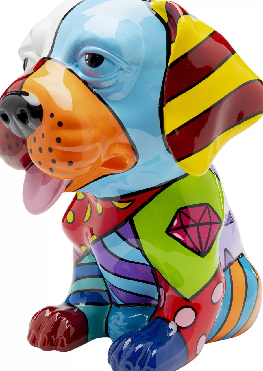 KARE Design Woondecoratie | Tuinmeubelen<Decofiguur Dog Patchwork 35cm