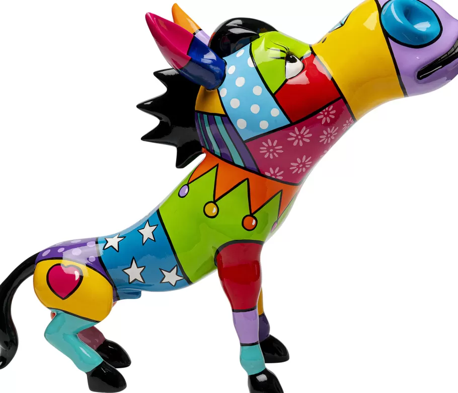 KARE Design Opbergers | Woondecoratie<Decofiguur Donkey Patchwork 54cm