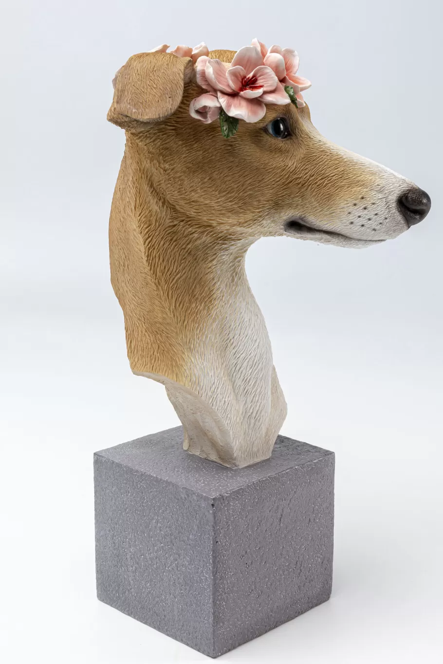 KARE Design Opbergers | Woondecoratie<Decofiguur Fiori Greyhound 47cm