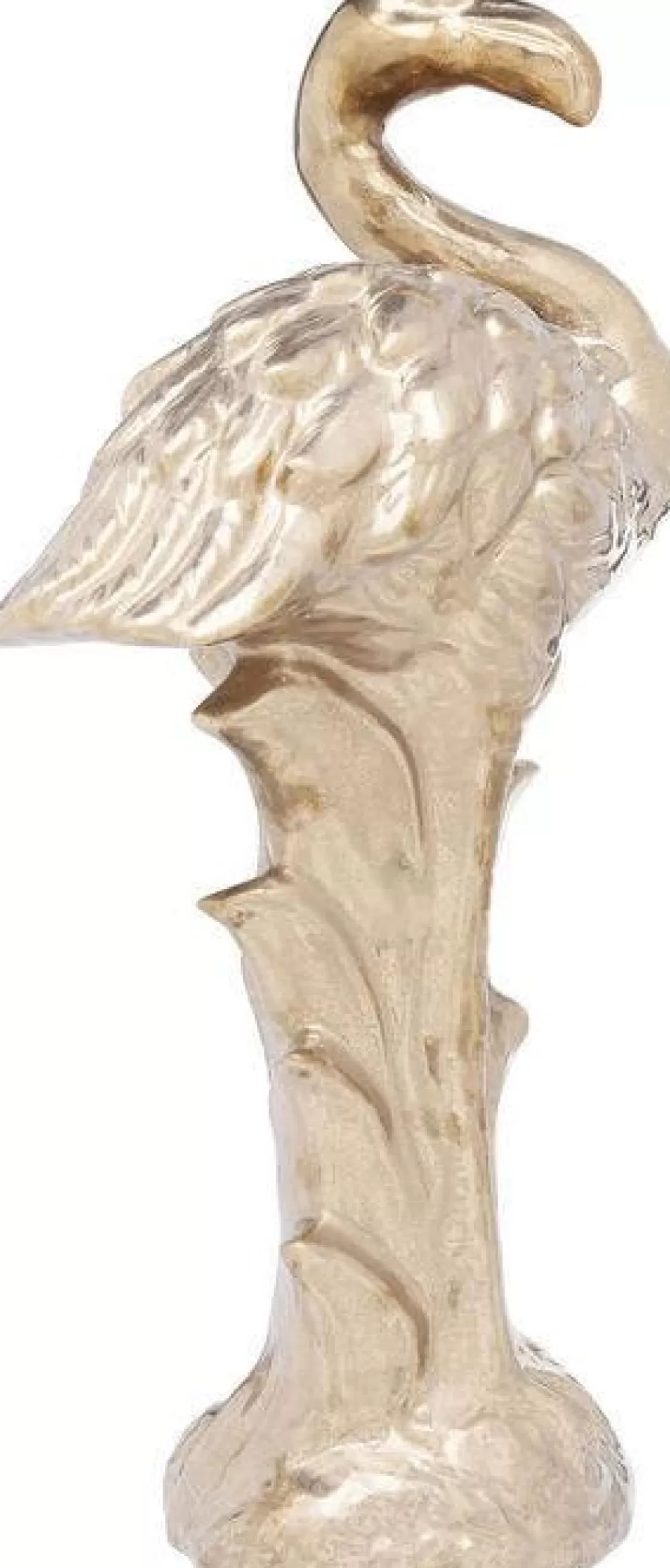 KARE Design Opbergers | Woondecoratie<Decofiguur Flamingo Front Gold