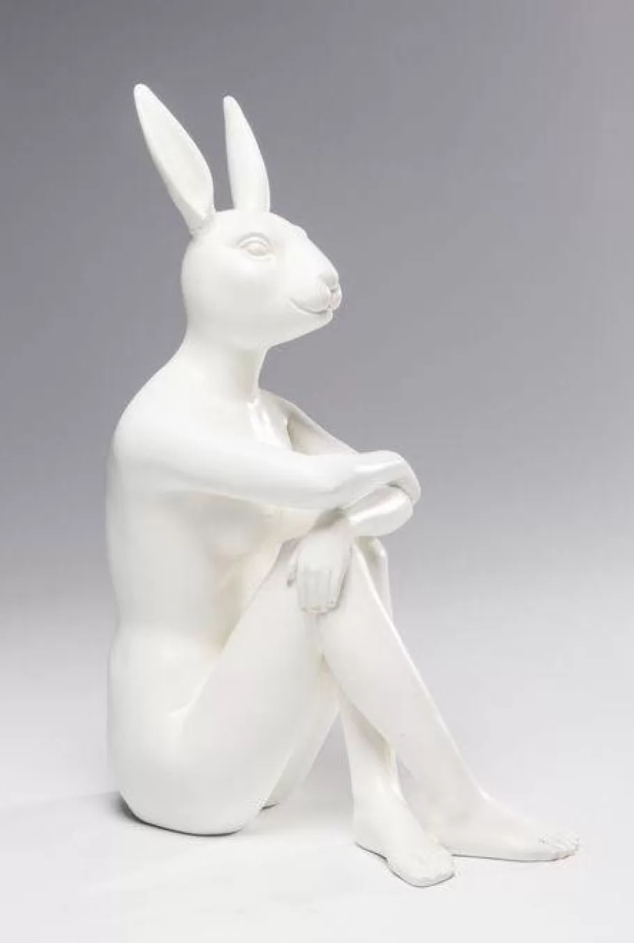 KARE Design Opbergers | Woondecoratie<Decofiguur Gangster Rabbit Wit