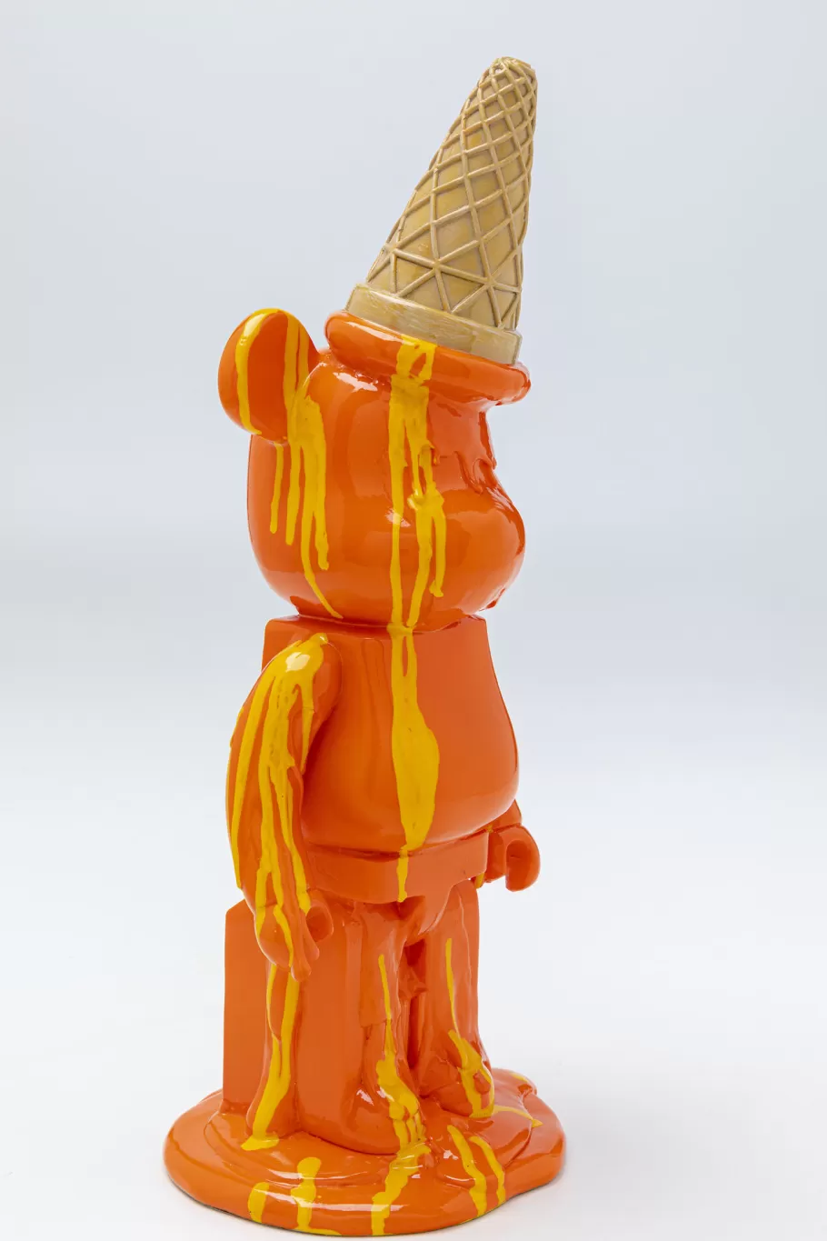 KARE Design Opbergers | Woondecoratie<Decofiguur Gelato Bear Orange 40cm