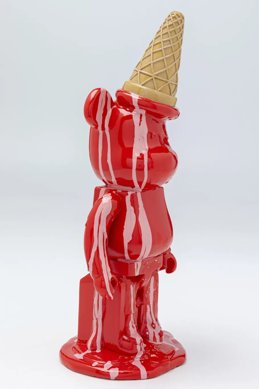 KARE Design Opbergers | Woondecoratie<Decofiguur Gelato Bear Red 40cm