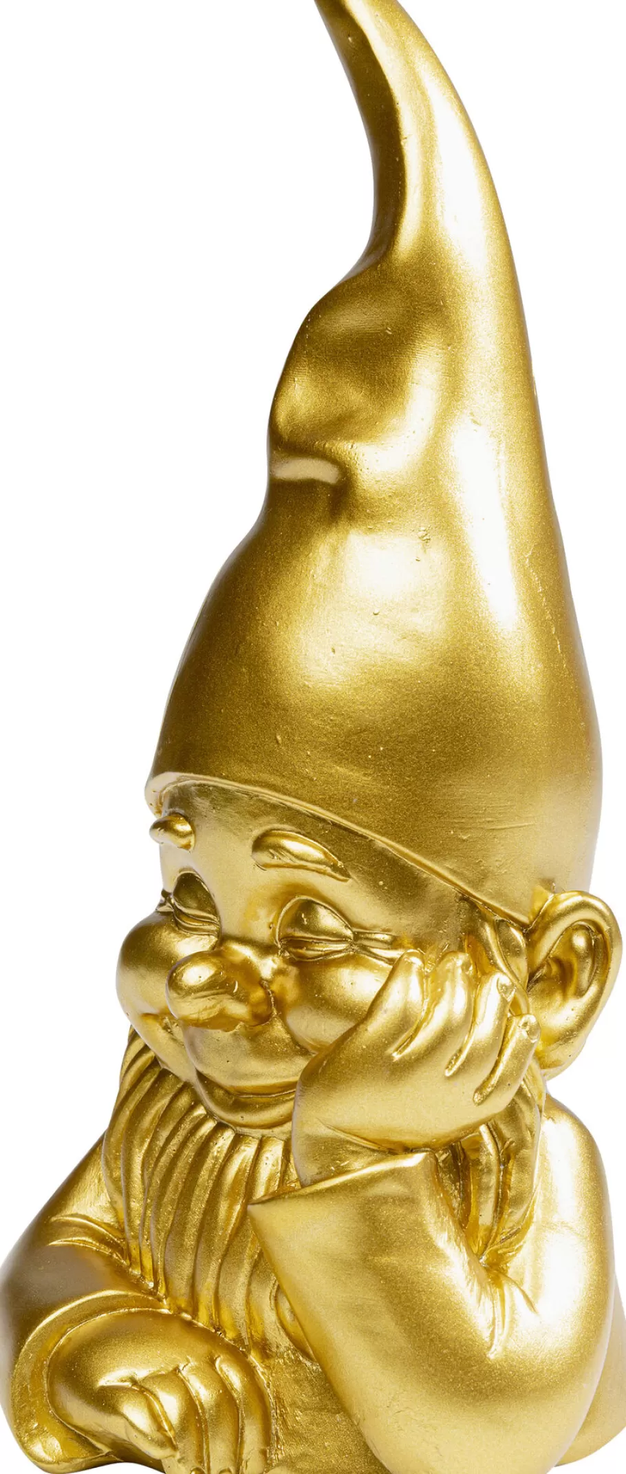 KARE Design Opbergers | Woondecoratie<Decofiguur Gnome Gold 21cm