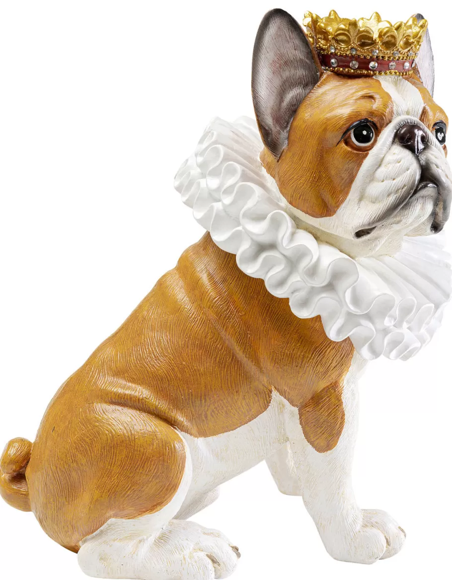 KARE Design Opbergers | Woondecoratie<Decofiguur King Dog Brown 29cm