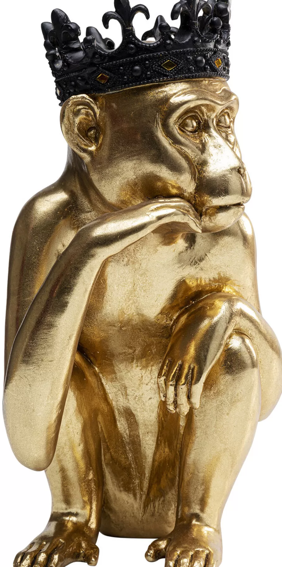 KARE Design Opbergers | Woondecoratie<Decofiguur King Lui Goud 35cm