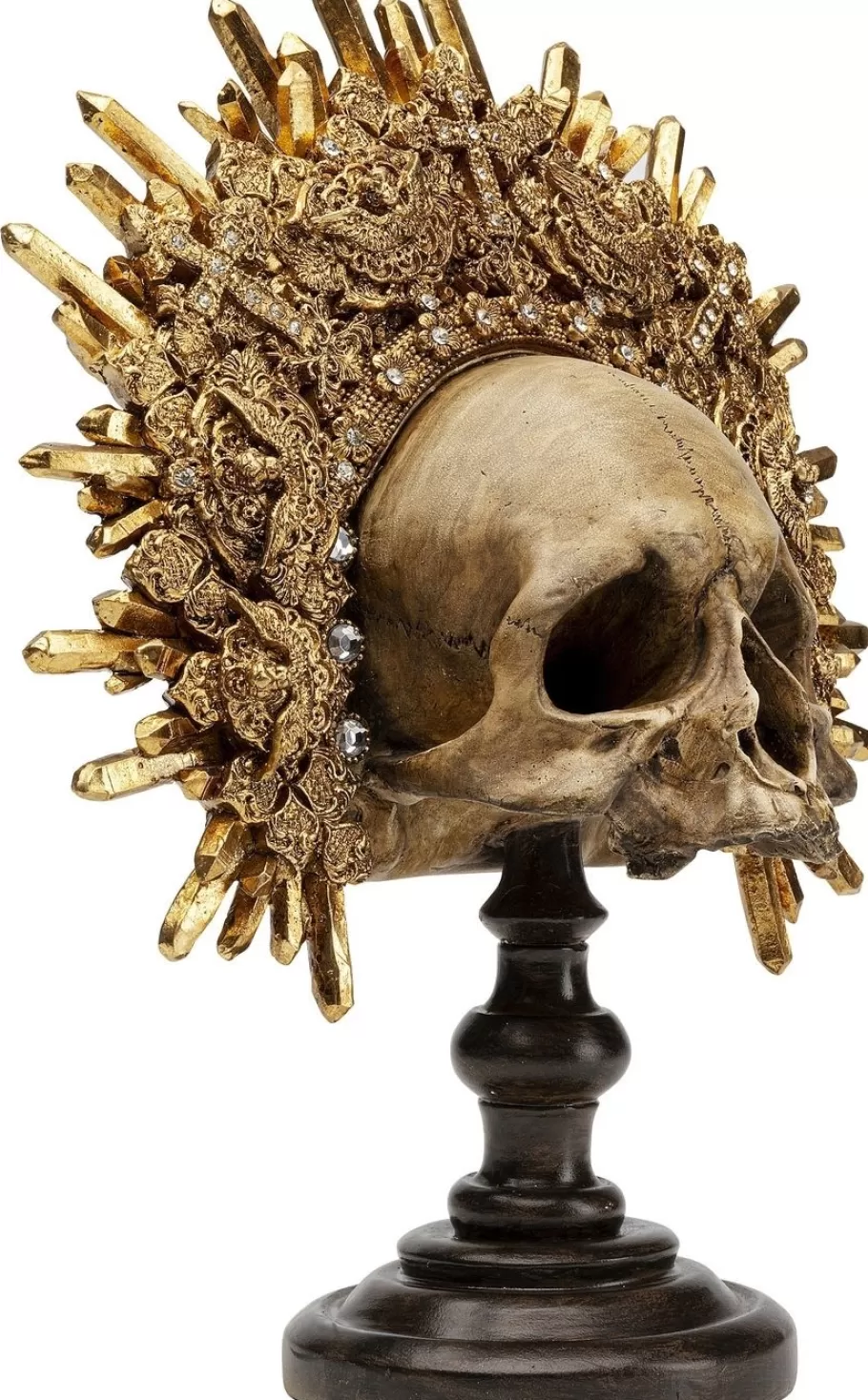 KARE Design Woondecoratie | Kasten<Decofiguur King Skull