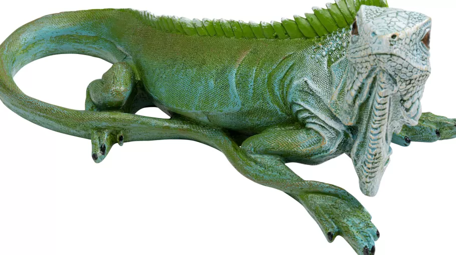 KARE Design Opbergers | Woondecoratie<Decofiguur Lizard Green 35cm