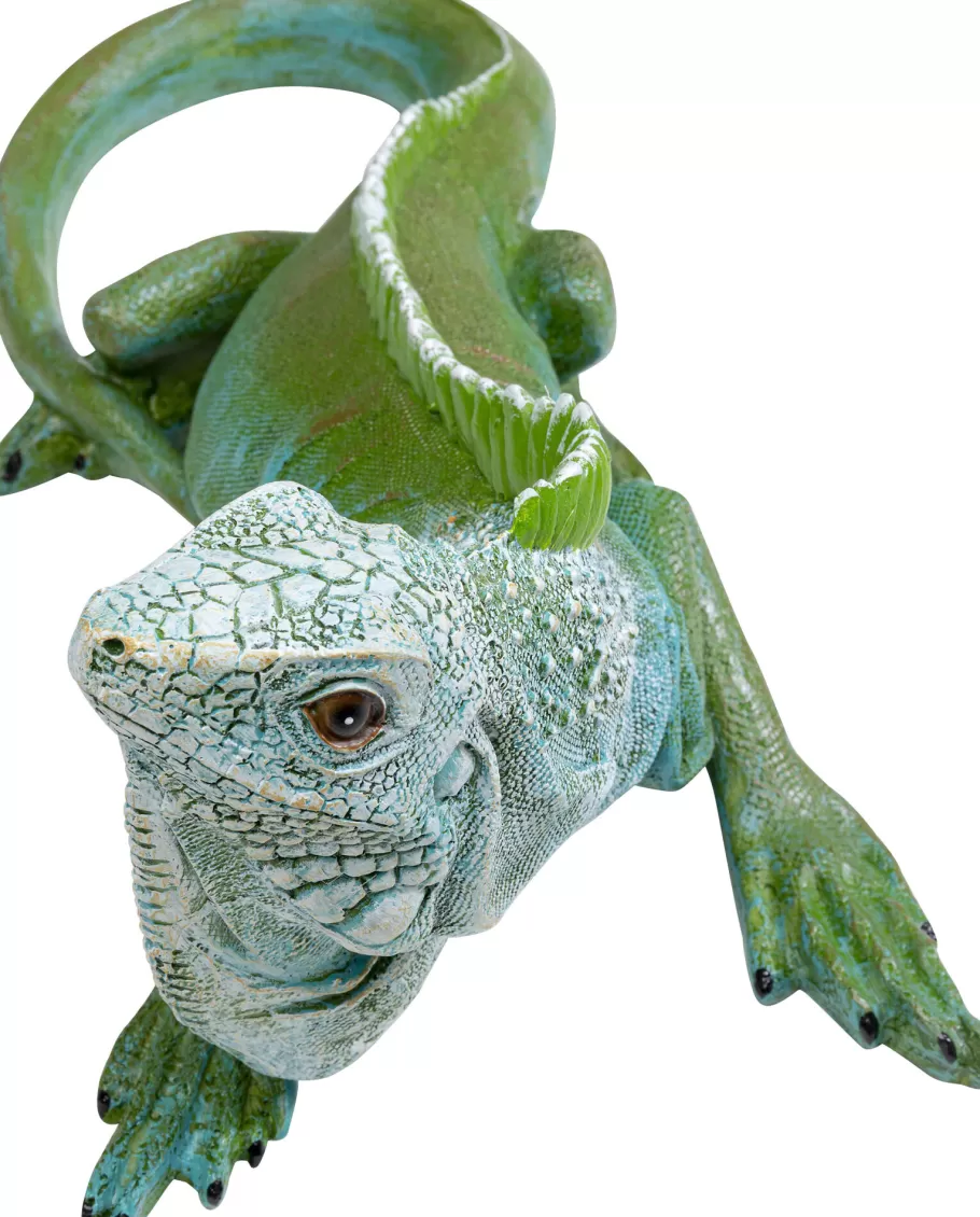 KARE Design Opbergers | Woondecoratie<Decofiguur Lizard Green 35cm